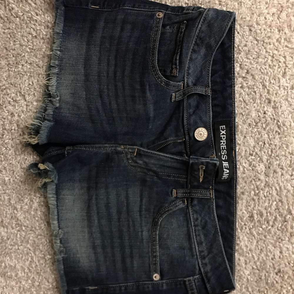 Blue jeans shorts